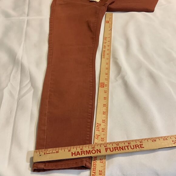 Unpublished size 26 Olivia Dash high-rise skinny chestnut color jeans - Picture 3 of 8